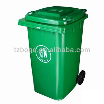 molde plástico de la basura de la calle